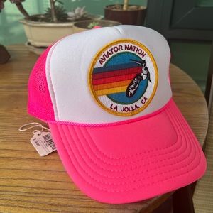Aviator Nation La Jolla Trucker Hat - NWT!